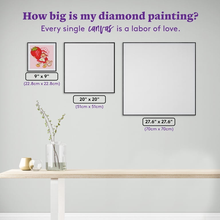 DIAMOND ART CLUB® Berry Sweet Gardener Diamond Painting Kit, Fun