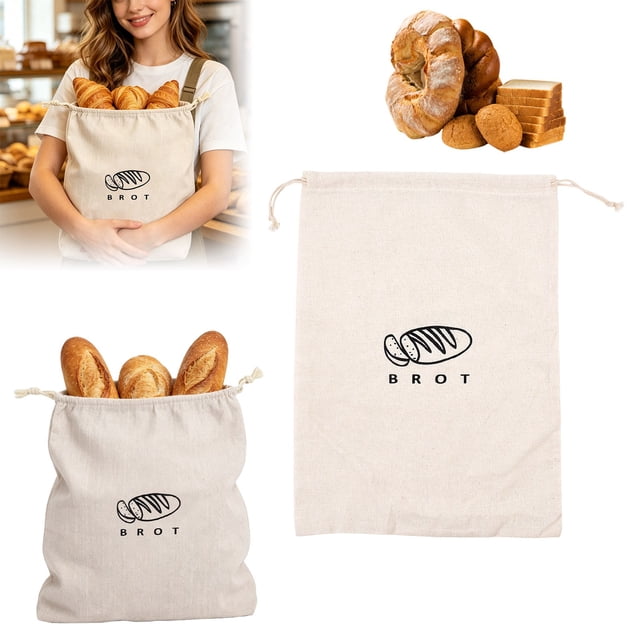 Food Storage Solution for Fresh Bread—Reusable Airtight with and Leak Guard