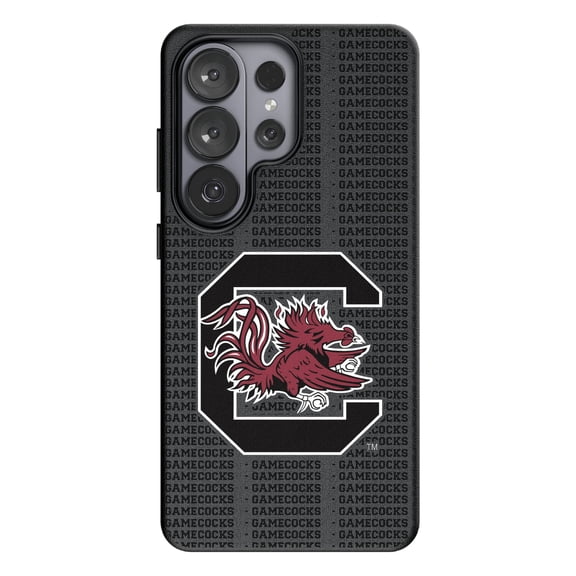 Keyscaper South Carolina Gamecocks Text Backdrop Galaxy Magnetic Bump Case