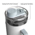 thumbnail image 5 of Bubba Water Keg, 52 Oz, Stainless Steel, Vacuum Insulated Leakproof With Side Handle, DualSip 2-Way Lid, Fresh Kicks, 5 of 10