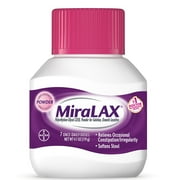 Pack of 4 MiraLAX Laxative Powder - 4.1 oz - Package may vary