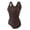 coffee-M, variant on Women Corset Shapewear Full Body Compressed Bodysuit Tummy Slimming Butt Enhancer Invisible Design Body Shaper Underwear