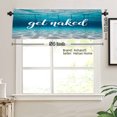 thumbnail image 3 of AshasdS Get Naked Polyester Window Valance Curtain for Home Kitchen Living Room Bedroom Bathroom Decor 54x18 inch, 3 of 5