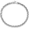 thumbnail image 3 of Avariah Diamonds 14k White Gold Polished Chain Bracelet - 8.5"- Made In Italy, 3 of 6