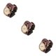 thumbnail image 4 of Reloj de hombre Minnieouse de aleación y cuero decorativo negro Marrón, 4 of 6