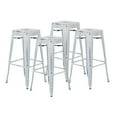 thumbnail image 2 of OSP Designs Bristow 30" Antique White Metal Barstool, 2 of 2