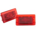 thumbnail image 2 of Car Door Warming Light, DC Drive Mode High Brightness Car Puddle Lights Red  for Model X, 2 of 8