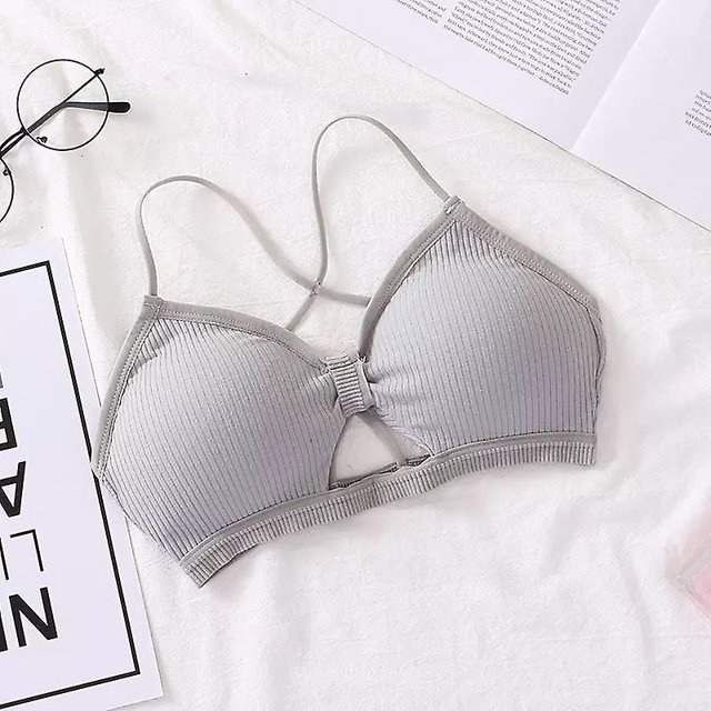 Korean Version Of The Girl Wrapped Chest Gathered Small Chest Tube Top Bottoming Girl Sling No Steelgrey