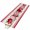 Red, variant on Valentine's Day 2'x6' Runner Rugs for Hallway Kitchen Bedside Non Slip Washable, Red Love Heart Eucalyptus Leaves Entryway Rug Runners with Rubber Backing, Long Carpet Runner for Laundry Room