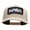 Khaki, variant on NASA Black and White Logo Embroidered Patched Solid Twill Cap - Black OSFM
