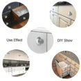 thumbnail image 1 of Clear Crystal Diamond Glass Door Knobs Cabinet Cupboard Drawer Pull Handles, 1 of 2