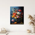 thumbnail image 4 of Bursting With Beauty Floral Bouquet Unframed Wall Art Print Poster Home Decor Premium, 4 of 5
