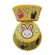 thumbnail image 5 of Taza para tartas, 100 unidades, diseño de conejo, resistente al calor, a prueba de aceite, para hornear, 5 of 5