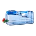 thumbnail image 2 of tenedor de almacenamiento de agua, con grifo, botella de agua grande, para acampar libre, conducir, senderismo, mochilero, 5.5L 35x18.5x15cm Macarena Contenedor de bebidas de campamento, 2 of 8