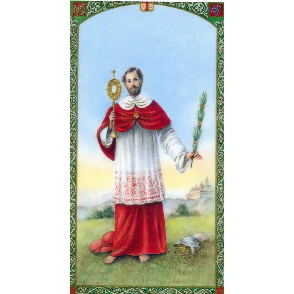 Oracion San Ramon Nonato N holy card - laminated - Pack of 25