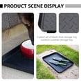 thumbnail image 2 of OUNONA  6 Pcs Shoe Tray Entryway Serving Slots Decorative Trays Black Boots, 2 of 8