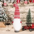 thumbnail image 4 of Christmas Wine Bottle Covers, 4 Pack Gnomes Wine Bottle Toppers Decorative for Holiday Xmas New Year Table Decor Party Gift, 4 of 8