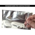 thumbnail image 5 of 100 Pack Mylar Bags - 4.7x7.9 Inch Smell Proof Bags Resealable Clear Zip Lock Food Storage Bags, Food Safe Plastic Aluminum Material - Silver (12x20cm(4.7x7.9"))…, 5 of 5