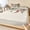 Beige, variant on Twin Sze Fitted Sheet Set - Christmas Snowflakes 2 Piece Bedding Sets 16" Deep Pocket Fitted Sheet with 1 Pillowcase, Winter Poinsettia Xmas Balls Floral Leaf Brushed Microfiber Hotel Bed Sheets