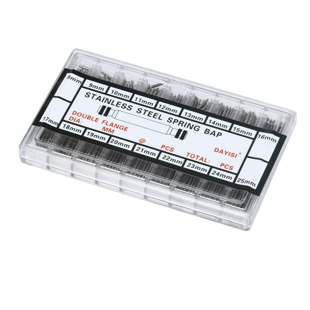 FcBaudy 8-25mm Watch Spring Bars Strap Link Pins Repair Watch Link Pins Tool Sets Pins Repair