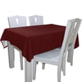 thumbnail image 2 of EREHome Red And White Striped Tablecloth 52x70 inches, 2 of 4