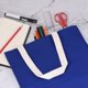 thumbnail image 5 of Lona Mano Bolsas, 1 Paquete Reutilizable Grande Creativo Algodón Compras Bolsa para Bricolaje Proyecto Arte Artesanía Decoración Comestibles, Azul Unique Bargains bolsas de supermercado reutilizables, 5 of 5