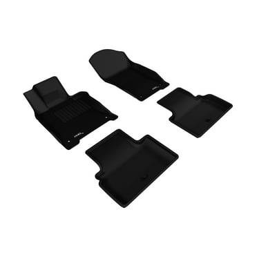 3D MAXpider Custom Fit All-Weather Floor Mats (Black) Compatible with Infiniti Q50 2014-2017 - R1 R2