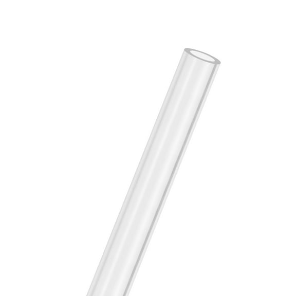 1-Pack Clear Rigid Acrylic Pipe, 13mm[0.51"] ID x 19mm[0.75"] OD Plastic Round Tube for Water Cooling System/Lamps/Fountains/Aquariums [305mm/12IN]