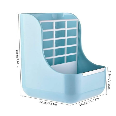 - Two-in-one Pet Food Feeder/Grass Rack Fixed Feeding Bowl for Hamster Rabbit Small Animal Supplies