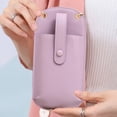 thumbnail image 5 of Women Small Crossbody Bag Cell Phone Purse Wallet Chain Strap Lanyard Case - Purple, 5 of 5