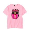 thumbnail image 3 of Keyshia Cole pixk T-shirt Merch print Crewneck Unisex Trend Casual Short Sleeve Top, 3 of 6