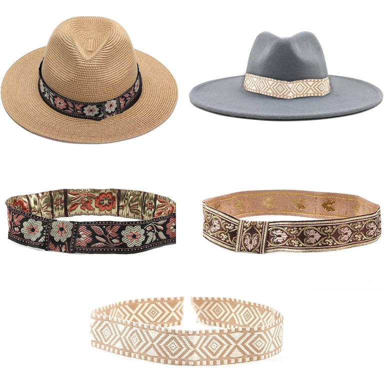 3Pcs Cowboy Western Hat Band Hat Bands for Cowboy Cowgirl  display picture 1