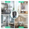 thumbnail image 5 of Small Dehumidifier for Home Bedroom, Quiet Air Dryer with Standard Plug, Compact Moisture Absorber for Wardrobe and Basements, Black, 5 of 8