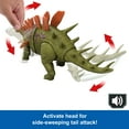 thumbnail image 6 of Jurassic World Chaos Theory Wild Roar Kentrosaurus Action Figure, Strike Attack & Sound Dinosaur Toy, 6 of 7
