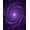 Purple, Pattern 1, variant on ODIKA 4'x6' Machine Washable Non-Slip Area Rug, Luxurious Swirling Vortex Abstract Plush Decorative Elegant Contemporary High Traffic Rug, Purple, 458997
