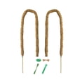 thumbnail image 1 of LOVIVER 2 Pieces Coir Stick Plant Support Extension Plant Climbing Pole for Balcony 120cm, 1 of 6
