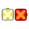 thumbnail image 2 of Knog Blinder Twinpack Square Front and Rear Light Kit Adult Unisex, Black, One Size, 2 of 2