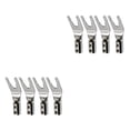 thumbnail image 1 of Matsuzay 4X Cable Clip Conector de cable Banana Plug Plata Tamaño compacto Larga duración Ahorro de espacio Suministros de altavoces Plata Plata 2Conjunto, 1 of 6