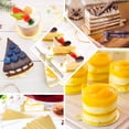 thumbnail image 5 of Efavormart 50 Pack | Mini Gold Triangle Dessert Slice Paper Trays, Cake Boards - 2.8"X 4.5", 5 of 11