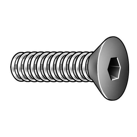 

2PC ZoroSelect M2.5-0.45 Socket Head Cap Screw Black Oxide Steel 5 mm L 25 PK