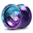 thumbnail image 3 of 2 Pcs Balle en Alliage d'Aluminium Yoyoball Compétitive avec Cordons de Roulement Étui de Rangement et Gant, 3 of 7