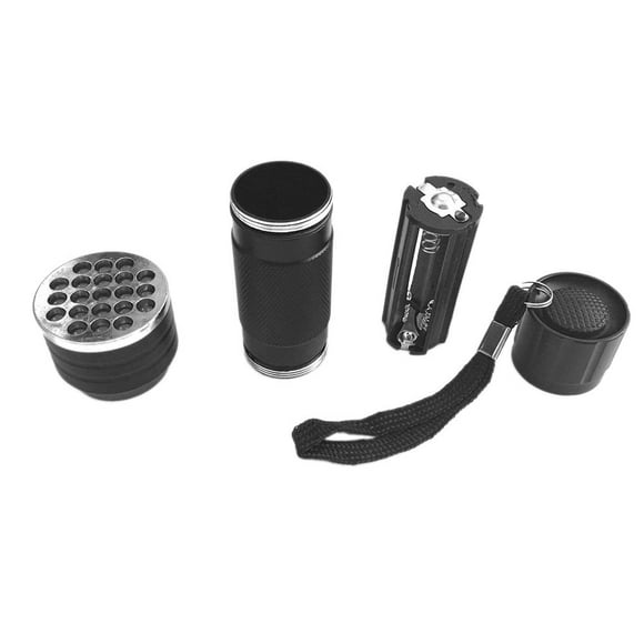 21 LED UV Flashlight Torch Light 395nm Ultra Violet Light UV Lamp Torch