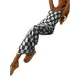 thumbnail image 3 of LMLYSoH Womenacute;s Summer Long Cocktail Dress Sleeveless Checkerboard Print Spaghetti Strap Dress, 3 of 5