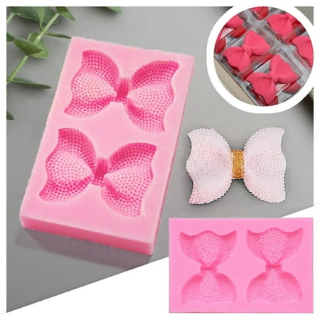 

Bow Tie Silicone Mould Fondant Chocolate Cake Ultra Light Clay Decorative Mould