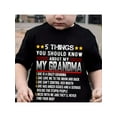 thumbnail image 1 of "5 Things You Should Know about My Grandma" Print 100% cotton Boy T-shirt, 1 of 7