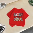 thumbnail image 4 of GDREDA Vêtements Fille Enfant Filles Mignon Mode Imprimé Col Rond Ample Manches Courtes T-Shirt d'Été Décontracté Hauts T-Shirts pour Fille Coupe Ample Rouge, 2-4 Ans, 4 of 4