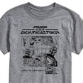 thumbnail image 3 of Star Wars - The Mandalorian Mando Manga - Men's Short Sleeve Graphic T-Shirt, 3 of 5