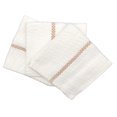Clorox Dish Cloths 6 Count (2 Packs of 3 Cloths), White With Tan