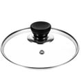 thumbnail image 2 of FELTECHELECTR Tapa de olla multifunción Tapa de vidrio para sartén Práctica tapa de olla Tapa de vidrio para sartén antigrietas, 2 of 6