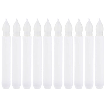 CIMAXIC 10 Pcs LED Flameless Candles Flickering Effect Christmas Decor